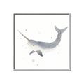 Picture of Narwhal _GroupedProduct_Square_Mini_ _GroupedProduct_Square_Canvas_Framed_