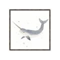Picture of Narwhal _GroupedProduct_Square_Mini_ _GroupedProduct_Square_Canvas_Framed_