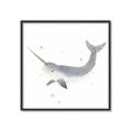 Picture of Narwhal _GroupedProduct_Square_Mini_ _GroupedProduct_Square_Canvas_Framed_