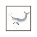 Picture of Narwhal _GroupedProduct_Square_Mini_ _GroupedProduct_Square_Canvas_Framed_
