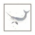 Picture of Narwhal _GroupedProduct_Square_Mini_ _GroupedProduct_Square_Canvas_Framed_