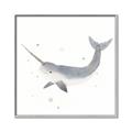 Picture of Narwhal _GroupedProduct_Square_Mini_ _GroupedProduct_Square_Canvas_Framed_