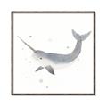 Picture of Narwhal _GroupedProduct_Square_Mini_ _GroupedProduct_Square_Canvas_Framed_
