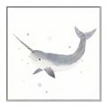 Picture of Narwhal _GroupedProduct_Square_Mini_ _GroupedProduct_Square_Canvas_Framed_