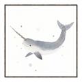 Picture of Narwhal _GroupedProduct_Square_Mini_ _GroupedProduct_Square_Canvas_Framed_