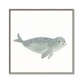 Picture of Spotted Seal _GroupedProduct_Square_Mini_ _GroupedProduct_Square_Canvas_Framed_