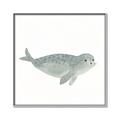 Picture of Spotted Seal _GroupedProduct_Square_Mini_ _GroupedProduct_Square_Canvas_Framed_
