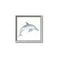 Picture of Dolphin _GroupedProduct_Square_Mini_ _GroupedProduct_Square_Canvas_Framed_