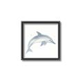 Picture of Dolphin _GroupedProduct_Square_Mini_ _GroupedProduct_Square_Canvas_Framed_