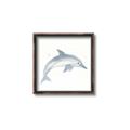 Picture of Dolphin _GroupedProduct_Square_Mini_ _GroupedProduct_Square_Canvas_Framed_