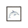 Picture of Dolphin _GroupedProduct_Square_Mini_ _GroupedProduct_Square_Canvas_Framed_