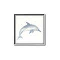 Picture of Dolphin _GroupedProduct_Square_Mini_ _GroupedProduct_Square_Canvas_Framed_
