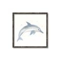 Picture of Dolphin _GroupedProduct_Square_Mini_ _GroupedProduct_Square_Canvas_Framed_