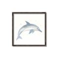 Picture of Dolphin _GroupedProduct_Square_Mini_ _GroupedProduct_Square_Canvas_Framed_