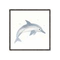Picture of Dolphin _GroupedProduct_Square_Mini_ _GroupedProduct_Square_Canvas_Framed_