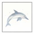 Picture of Dolphin _GroupedProduct_Square_Mini_ _GroupedProduct_Square_Canvas_Framed_
