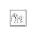 Picture of Jungle Elephant _GroupedProduct_Square_Mini_ _GroupedProduct_Square_Canvas_Framed_