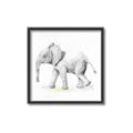 Picture of Jungle Elephant _GroupedProduct_Square_Mini_ _GroupedProduct_Square_Canvas_Framed_
