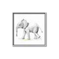 Picture of Jungle Elephant _GroupedProduct_Square_Mini_ _GroupedProduct_Square_Canvas_Framed_