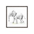 Picture of Jungle Elephant _GroupedProduct_Square_Mini_ _GroupedProduct_Square_Canvas_Framed_