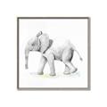 Picture of Jungle Elephant _GroupedProduct_Square_Mini_ _GroupedProduct_Square_Canvas_Framed_