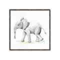 Picture of Jungle Elephant _GroupedProduct_Square_Mini_ _GroupedProduct_Square_Canvas_Framed_