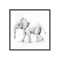 Picture of Jungle Elephant _GroupedProduct_Square_Mini_ _GroupedProduct_Square_Canvas_Framed_