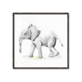 Picture of Jungle Elephant _GroupedProduct_Square_Mini_ _GroupedProduct_Square_Canvas_Framed_
