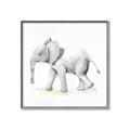Picture of Jungle Elephant _GroupedProduct_Square_Mini_ _GroupedProduct_Square_Canvas_Framed_