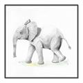 Picture of Jungle Elephant _GroupedProduct_Square_Mini_ _GroupedProduct_Square_Canvas_Framed_