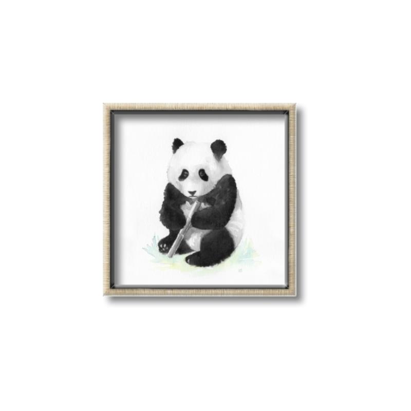 Picture of Jungle Panda _GroupedProduct_Square_Mini_ _GroupedProduct_Square_Canvas_Framed_