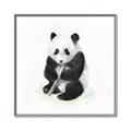 Picture of Jungle Panda _GroupedProduct_Square_Mini_ _GroupedProduct_Square_Canvas_Framed_