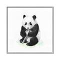Picture of Jungle Panda _GroupedProduct_Square_Mini_ _GroupedProduct_Square_Canvas_Framed_