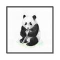 Picture of Jungle Panda _GroupedProduct_Square_Mini_ _GroupedProduct_Square_Canvas_Framed_
