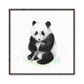 Picture of Jungle Panda _GroupedProduct_Square_Mini_ _GroupedProduct_Square_Canvas_Framed_