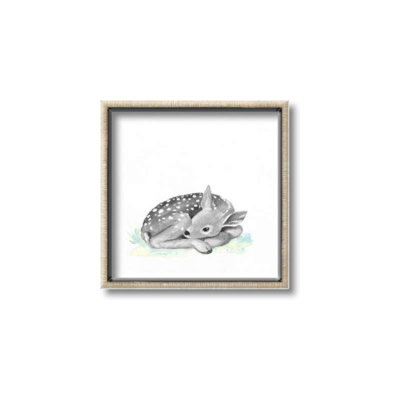 Picture of Jungle Doe _GroupedProduct_Square_Mini_ _GroupedProduct_Square_Canvas_Framed_