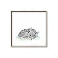 Picture of Jungle Doe _GroupedProduct_Square_Mini_ _GroupedProduct_Square_Canvas_Framed_