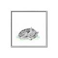 Picture of Jungle Doe _GroupedProduct_Square_Mini_ _GroupedProduct_Square_Canvas_Framed_