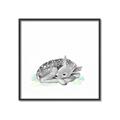 Picture of Jungle Doe _GroupedProduct_Square_Mini_ _GroupedProduct_Square_Canvas_Framed_
