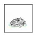 Picture of Jungle Doe _GroupedProduct_Square_Mini_ _GroupedProduct_Square_Canvas_Framed_