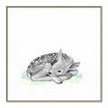 Picture of Jungle Doe _GroupedProduct_Square_Mini_ _GroupedProduct_Square_Canvas_Framed_