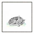 Picture of Jungle Doe _GroupedProduct_Square_Mini_ _GroupedProduct_Square_Canvas_Framed_