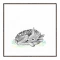 Picture of Jungle Doe _GroupedProduct_Square_Mini_ _GroupedProduct_Square_Canvas_Framed_