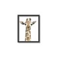 Picture of Giraffe Peekaboo _GroupedProduct_Rectangle_Portrait_Mini_ _GroupedProduct_Rectangle_Portrait_Canvas_Framed_