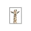 Picture of Giraffe Peekaboo _GroupedProduct_Rectangle_Portrait_Mini_ _GroupedProduct_Rectangle_Portrait_Canvas_Framed_