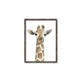 Picture of Giraffe Peekaboo _GroupedProduct_Rectangle_Portrait_Mini_ _GroupedProduct_Rectangle_Portrait_Canvas_Framed_