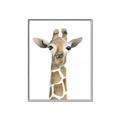 Picture of Giraffe Peekaboo _GroupedProduct_Rectangle_Portrait_Mini_ _GroupedProduct_Rectangle_Portrait_Canvas_Framed_