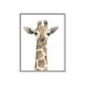 Picture of Giraffe Peekaboo _GroupedProduct_Rectangle_Portrait_Mini_ _GroupedProduct_Rectangle_Portrait_Canvas_Framed_