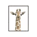 Picture of Giraffe Peekaboo _GroupedProduct_Rectangle_Portrait_Mini_ _GroupedProduct_Rectangle_Portrait_Canvas_Framed_