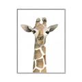 Picture of Giraffe Peekaboo _GroupedProduct_Rectangle_Portrait_Mini_ _GroupedProduct_Rectangle_Portrait_Canvas_Framed_